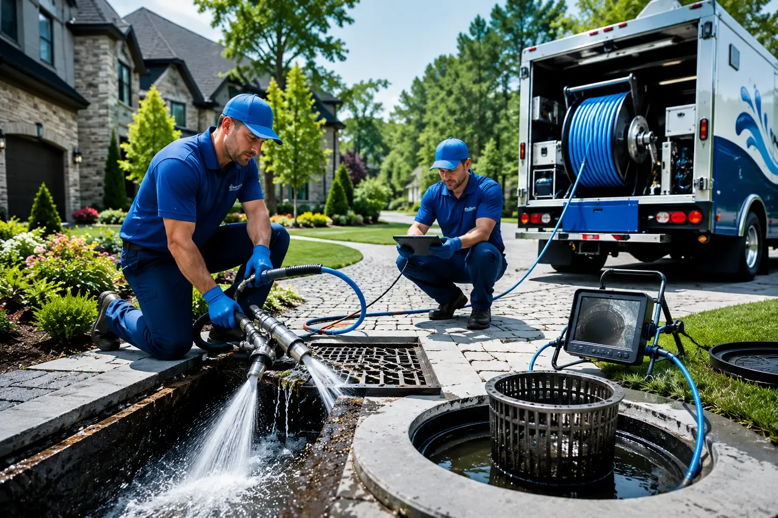 Local outdoor drain cleaning professionals in Sondheimer, LA