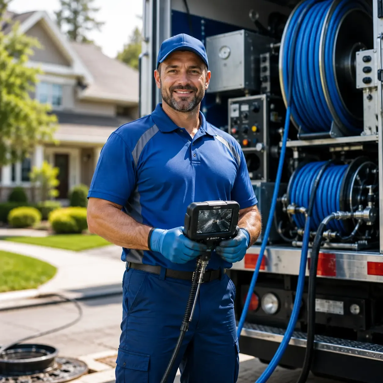 Local outdoor drain cleaning specialists in Sondheimer, LA